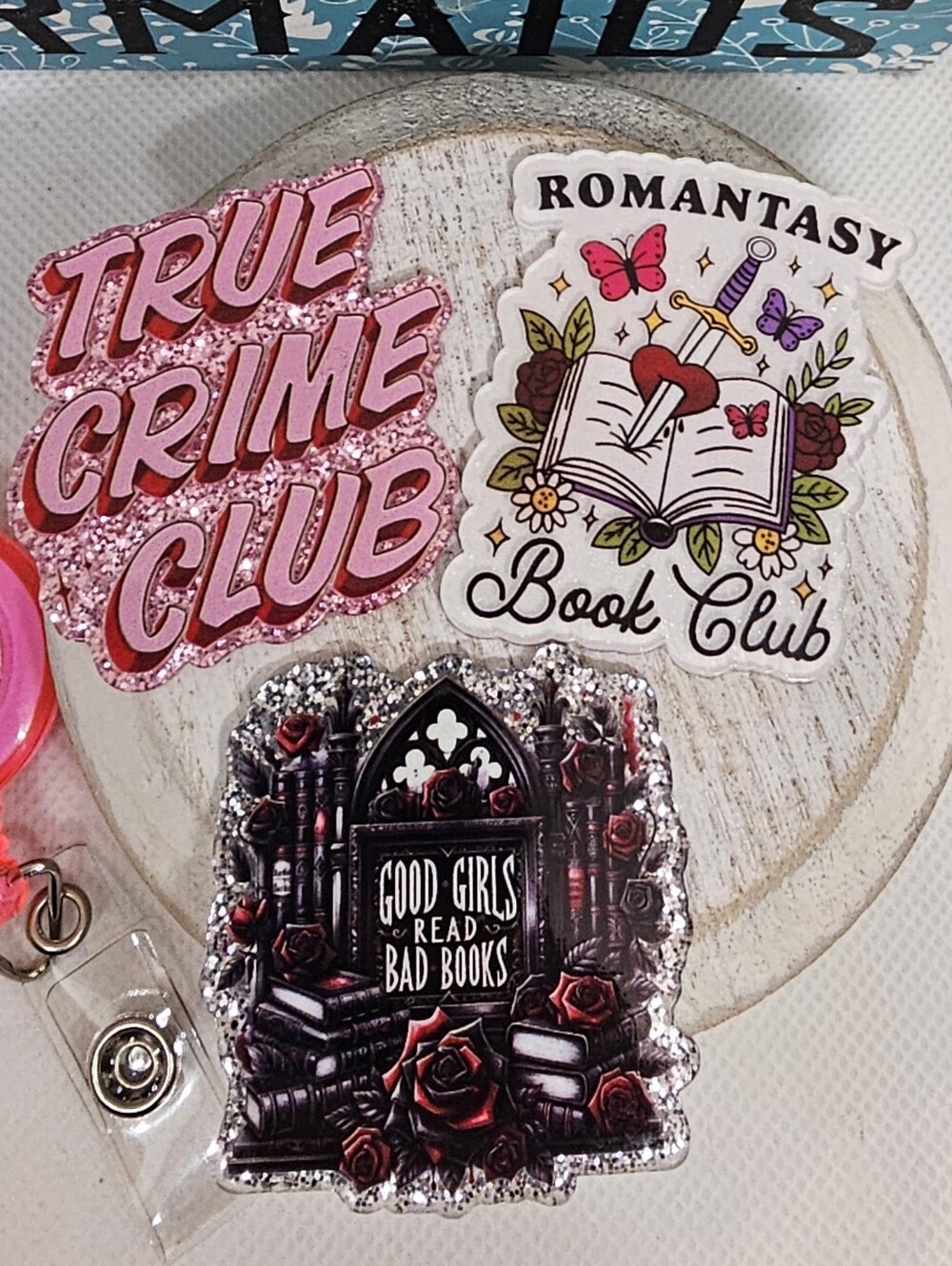 Interchangeable Badge Reel Set - Picture 2 of 2